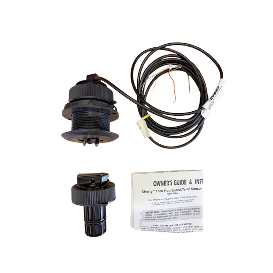 Raymarine Tacktick T904 ST300/P371 Plastic Thru Hull Low Profile Speed Transducer