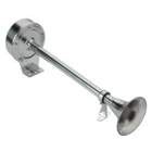 M R Marine Single 12v Electric Marine Trumpet Horn Stainless Steel