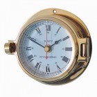 Meridian Zero Channel Solid Brass Clock 3 inch