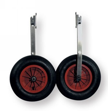 IBS Stainless Steel Up and Over Inflatable Launching Wheels 200KG Capacity
