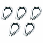 Proboat Stainless Steel Thimbles 2mm - Pack 5
