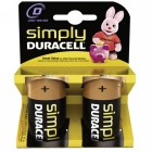 Duracell D Batteries 2 Pack