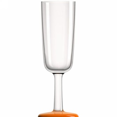 Palm Marc Newson Design Champagne Flute - Unbreakable Orange