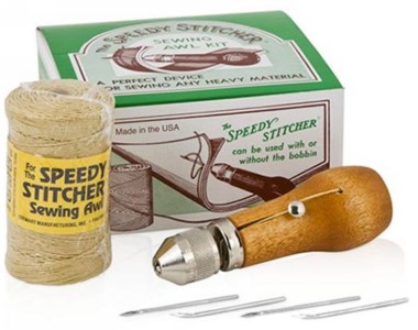 Speedy Stitcher Sewing Awl Deluxe Kit 110 Value Pack