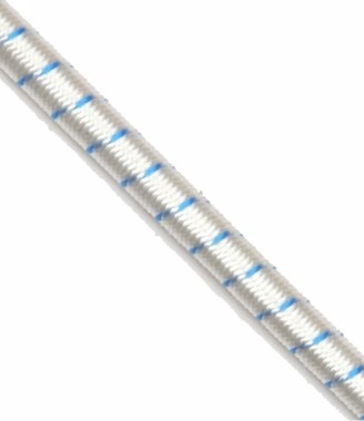 Liros Shockcord Elastic Rope White 3mm