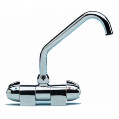 Whale Chrome Brass Fold Down Faucet Hot and Cold TB4112
