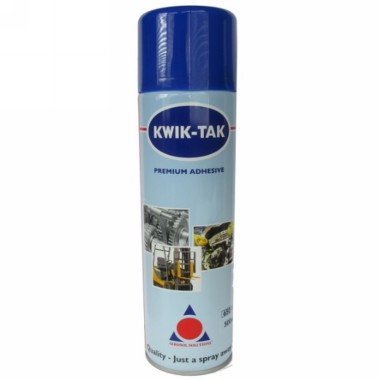 Marine and Industrial Kwik Tak Contact Spray Adhesive 500ml - Aerosol