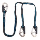 Seago ISO 3 Hook Elastic Safety Line with Overload Indicator