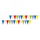Talamex Bunting Flags 12M Multi Coloured