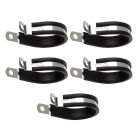 JCS P-Clips For Pipes Cables Hoses Stainless Steel 19mm - Pack of 25