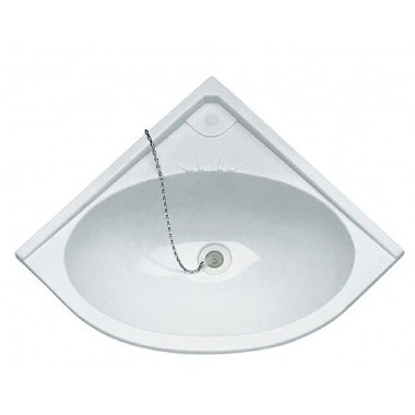 Plastimo Plastic Angled Corner Sink 17449