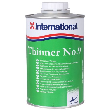 International Thinners No.9 1 Litre - 2 Pack Polyurethane