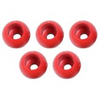 Seasure Rope Stoppers 17mm Red - Pack of 5