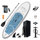 Talamex Feath-R-Lite 10ft Ultra-Light SUP Paddleboard Package Blue Deck
