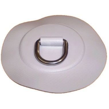 IBS Circular Patch With Eye - PVC 100 x 25mm Eye Grey