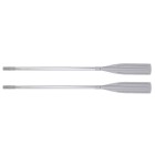 IBS Aluminium Inflatable Boat Oars 160cm Removable Paddle Grey - Pair