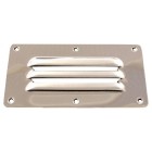 Waveline Louvered Vent Stainless Steel 127x66mm