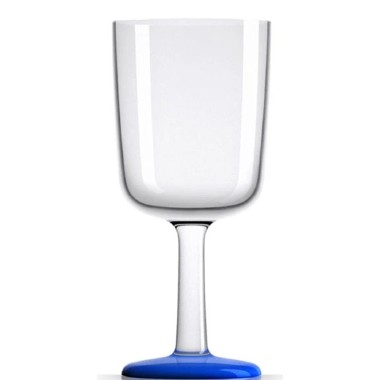 Palm Marc Newson Design Wine Glass - Unbreakable Klein Blue