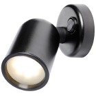 Osculati Articulated LED Spotlight ABS Black 12/24VDC