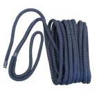 Meridian Zero Mooring Line 12mm x 15m Navy Polyester Braided and Spliced