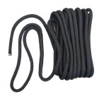 Meridian Zero Mooring Line 16mm x 10m Black Polyester Braided and Spliced