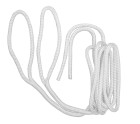 Meridian Zero Fender Line Rope Double Braided Polyester 8mm x 1.8m White - Pair