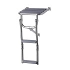Plastimo Platform Ladder Stainless Steel 2 Step Narrow 29390