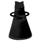 Nuova Rade Plastic Bathyscope Aquascope 510 x 355mm - Black