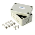 Index Marine Small Waterproof Electrical Junction Box Kit 6 Port IP67