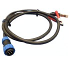 ThrustMe External 12/24V Battery Cable with Clamps for Kicker