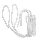 Meridian Zero Fender Line Rope Double Braided Polyester 10mm x 1.8m White - Pair