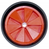 Maypole Red Plastic Trolley Wheel 255mm Extra Wide - view 1