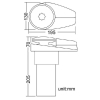 South Pacific VS1000 Vertical Windlass Kit 1000W 8mm - view 2