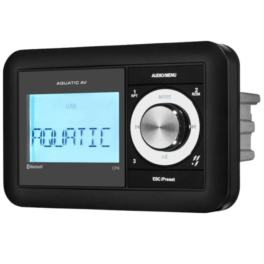Aquatic AV CP6 Compact Stereo Bluetooth/MP3/USB/AUX/AM/FM Radio