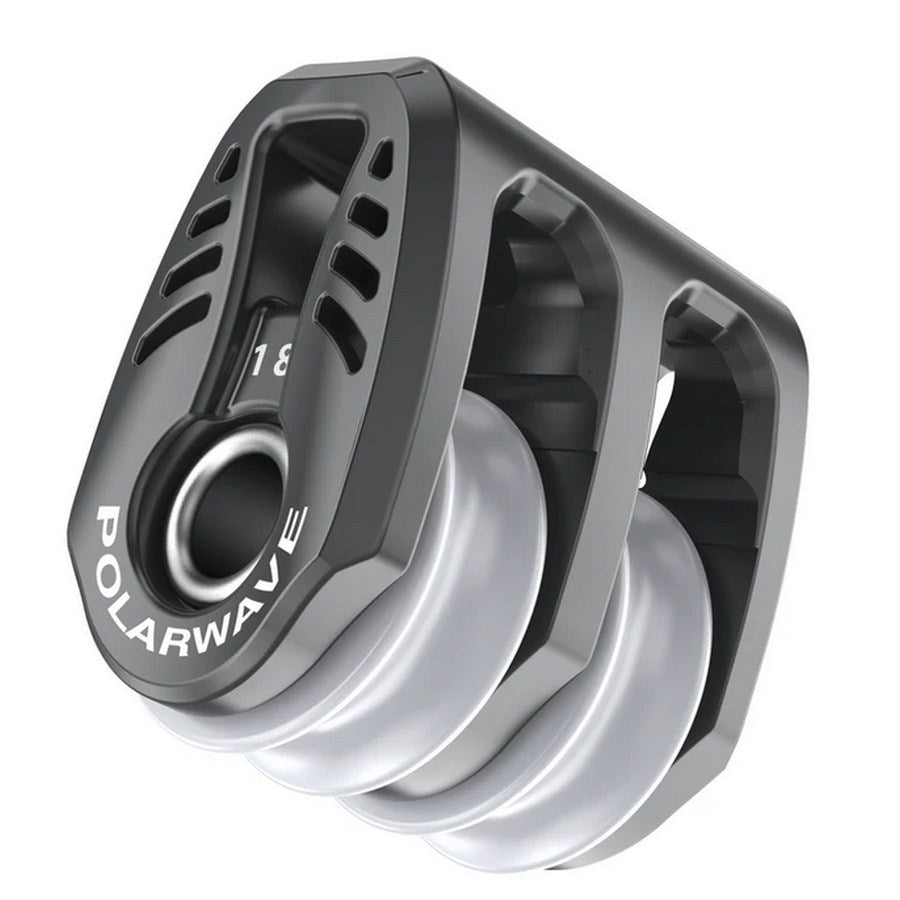 Seasure PolarWave 18mm Block Double Black Light-weight