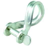 Proboat Twisted Stainless Steel Shackle 5mm x 22mm