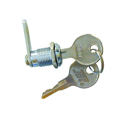 Lalizas Hatch Lock Cam Lock with Two Keys Stainless Steel 12mm