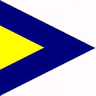 Meridian Zero 1st Substitute Pennant Flag 58 x 26cm