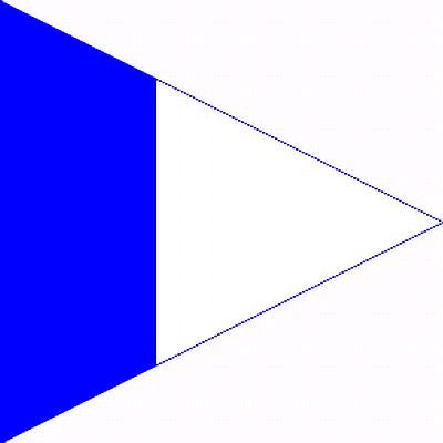 Meridian Zero  2nd Substitute Pennant Flag 58 x 26cm