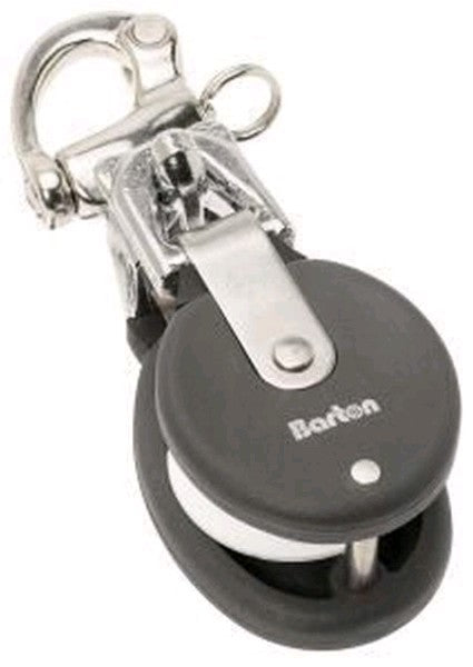 Barton Medium Snatch Block Stainless Snap 48mm 90401