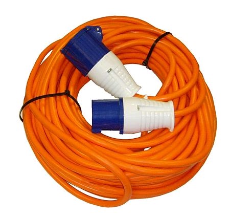 Waveline 16 AMP Mains Shore Power Hook Up Extension Lead 25M 2.5mm