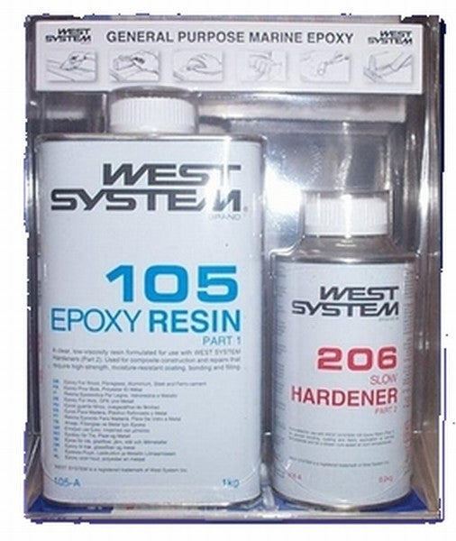 West System Epoxy A Pack 105-206 Slow