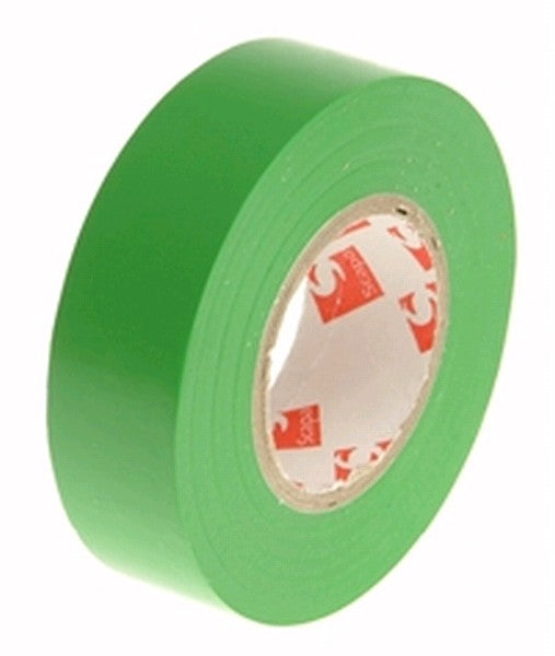 TSL PVC Electrical Insulation Tape - Green 19mm x 20m