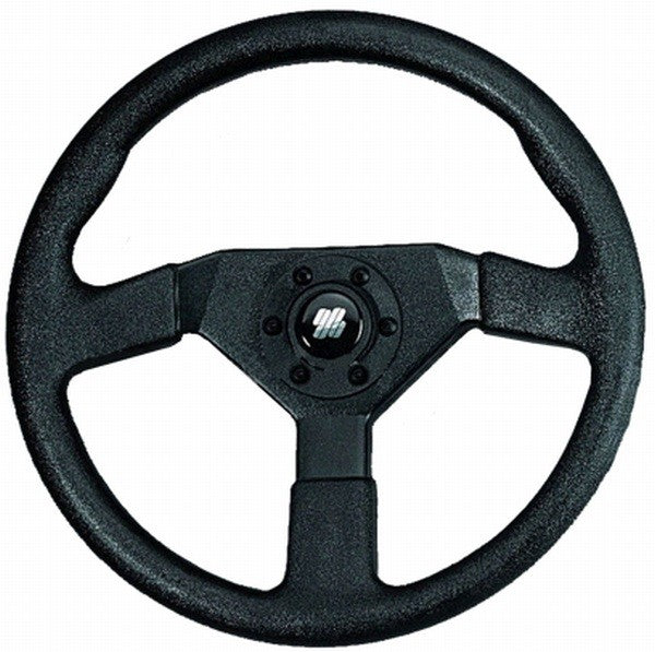 Ultraflex Steering Wheel Soft Grip Black 350mm V38