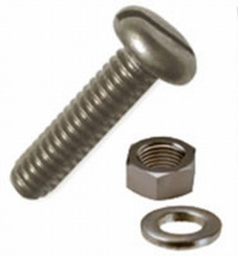 Proboat Slotted Pan Head Machine Screws Stainless Steel M4 x 20mm - Pack 4