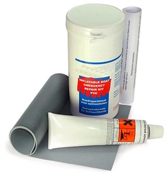 IBS Inflatable Boat Emergency Repair Kit - PVC Black