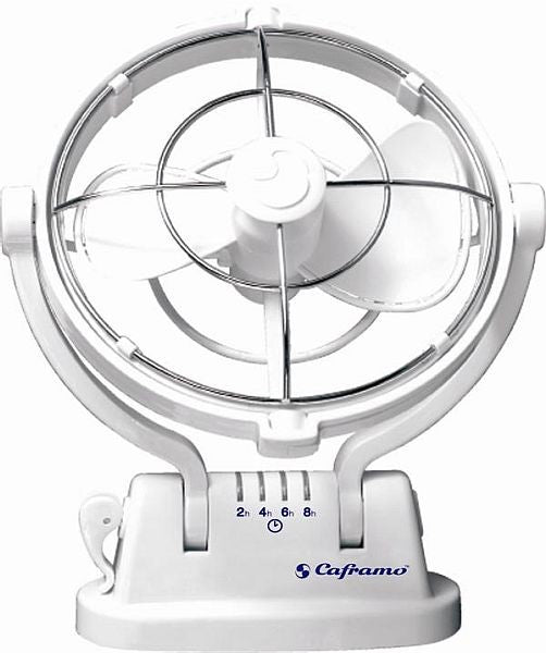 Camper Fan SEEKR Sirocco II 12/24V RV Fan By Caframo - Super Quiet, High Airflow 185 CFM (White) Caframo Made In Canada RV Ventilation Fan - Foto 4