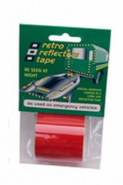 PSP Retro-Reflective Tape 50mm x 2.5m - Red