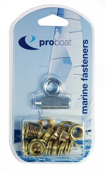 Proboat Brass Eyelet Kit 6.75mm - Pack of 25