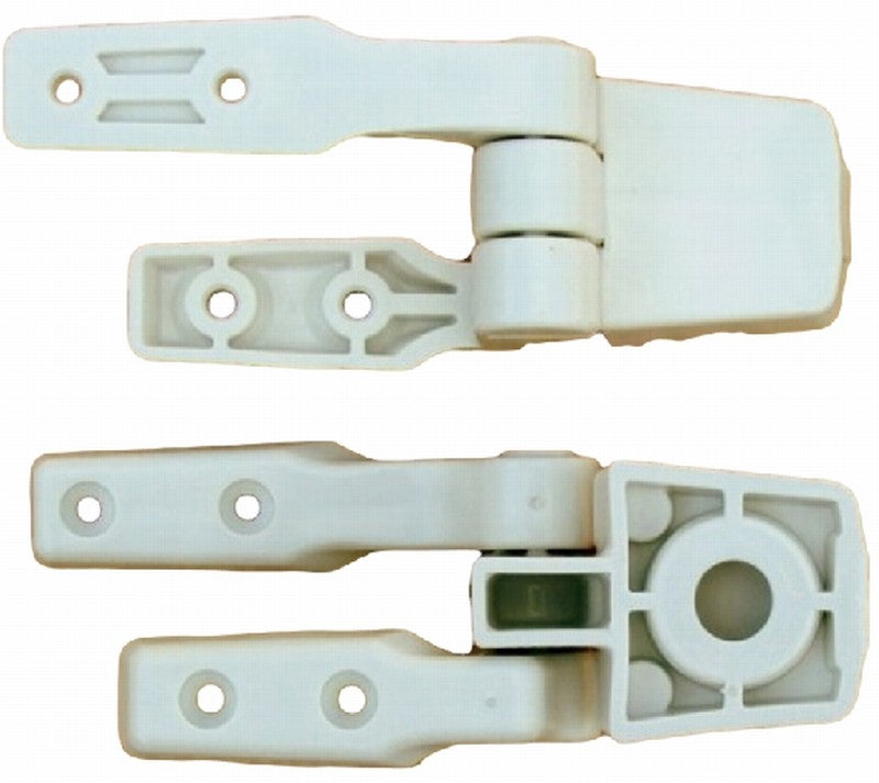 Jabsco 29098-1000 Toilet Hinge Set - For Wooden Seat Lid Assembly - Compact